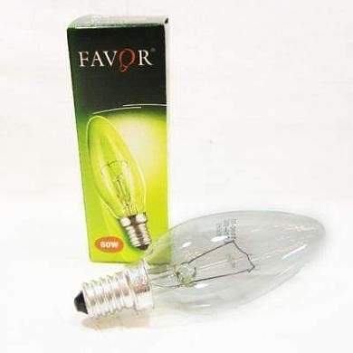 Favor B36 E14 60W свеча прозрачная (Калашников) (арт. 427106)