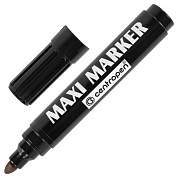 Маркер перманентный универсальный ЧЕРНЫЙ CENTROPEN "Maxi Marker", 2-4 мм, 8936, 5 8936 0112 (арт. 151125)
