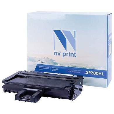 Картридж лазерный NV PRINT (NV-SP200HL) для RICOH SP 200N/200S/202SN/203SF/203SFN, ресурс 1500 страниц (арт. 363452)