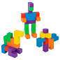 Магнитный конструктор MAGNETIC CUBES "КУБИЧЕСКИЙ", 72 магнитных кубика, BRAUBERG KIDS, 665724 (арт. 665724)