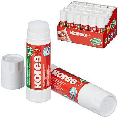 Клей-карандаш Kores, 15г, прозрачный, ПВП (арт. 313194)