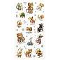 Наклейки объемные MESHU "Robopets", 10*23см, пакет европодвес (арт. 365067)