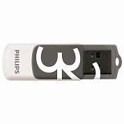 Флеш-диск 32 GB PHILIPS VIVID, разъем USB 2.0, черный, FM32FD05B/97 (арт. 514090)