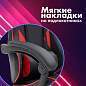Кресло компьютерное CROMEX "Joker GM-125", две подушки, экокожа, черное/красное, 532954 (арт. 532954)