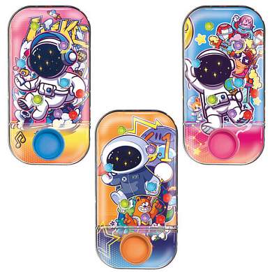 Водная игра КОСМОНАВТЫ, 11*6 см, мячики, ассорти, 3 вида, JOLLY JOT (ДЖОЛИ ДЖОТ), 665996 (арт. 665996)