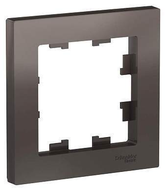 Schneider AtlasDesign рамка СУ 1 мест. мокко ATN000601 (арт. 662598)