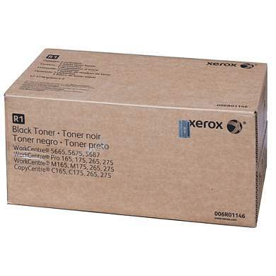 Тонер-картридж XEROX (006R01146) WorkCentre 5665/5675/5687, оригинальный, КОМПЛЕКТ 2 штуки, ресурс 2х45000 страниц (арт. 320456)