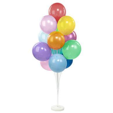 Подставка для 13 воздушных шаров, высота 130 см, пластик, BRAUBERG KIDS, 591906 (арт. 591906)