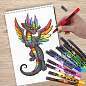 Фломастеры MAPED "COLOR PEP'S Monster", 12 цветов, смываемые, вентилируемый колпачок, 845400 (арт. 152504)