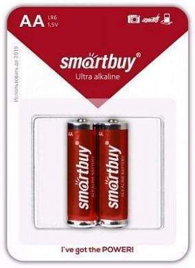 Элемент питания Smartbuy LR6/316 BL2 SBBA-2A02B (арт. 526988)
