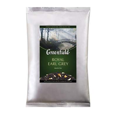 Чай листовой GREENFIELD "Royal Earl Grey" черный с бергамотом 250 г, 0975-15 (арт. 621024)