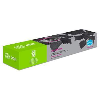 Картридж лазерный CACTUS (CS-CE313A) для HP ColorLaserJet CP1025/CP1025NW, пурпурный, ресурс 1000 страниц (арт. 362069)