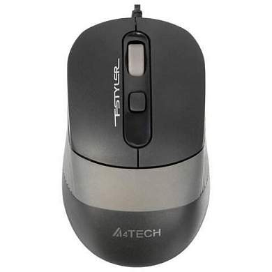 Мышь проводная A4TECH Fstyler FM10, USB, 3 кнопки + 1 колесо-кнопка, оптическая, черная, 1147673 (арт. 513923)