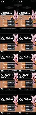 Элемент питания Duracell LR6/316 BL20 (отрывная лента-блистер 2*10) (арт. 782583)