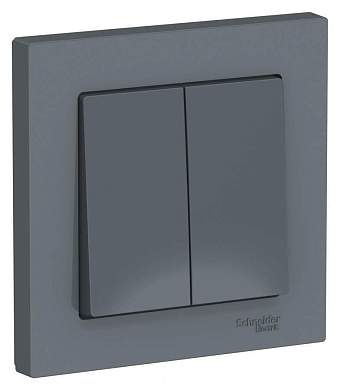 Schneider AtlasDesign выкл. СУ 2 кл. грифель (пласт. осн.) ATN000752 (арт. 662639)