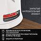 Чайник SONNEN KT-1758, 1,7 л, 2200 Вт, закрытый нагревательный элемент, пластик, белый, 453415 (арт. 453415)