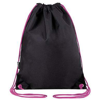 Мешок для обуви BRAUBERG плотный, карман на молнии, подкладка, 43х33 см, Neon Pink, 272428 (арт. 272428)