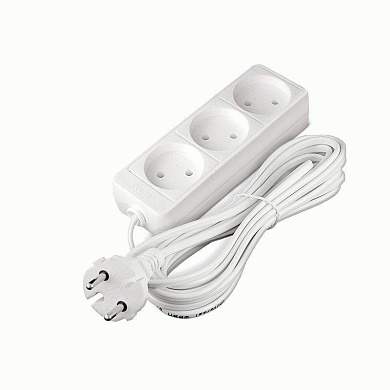 СОЮЗ сет. удл. ШВВП 2х0.75 3 роз.  5 м 6А 481S-0305 (арт. 415531)