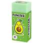 Ластики FUNSTER (ФАНСТЕР) "AVOCADO", НАБОР 3 штуки, 50х21х16 мм, прямоугольные, картонный держатель, экологичный ПВХ, блистер, 272724 (арт. 272724)