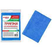 Тряпка для мытья пола из микрофибры 70х80 см "ULTRASONIC INDIGO COLOUR", синяя, 220 г/м2, LAIMA HOME, 608220 (арт. 608220)