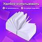 Блок для записей BRAUBERG проклеенный, куб 9х9х9 см, белый, белизна 95-98%, 129203 (арт. 129203)