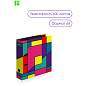 Папка-регистратор Berlingo "Color Block", 80мм, ламинированная, с рисунком (арт. 340731)