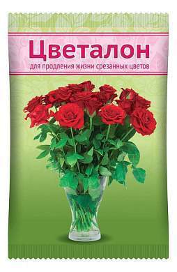 Цветалон 10мл. (на 1л.) для продления жизни срезанных цветов, удобрение, Ваше Хозяйство (арт. 713136)