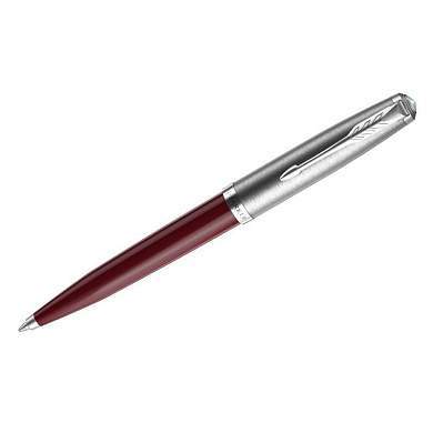 Ручка шариковая Parker "51 Burgundy CT" черная, 1,0мм, поворот., подарочная упаковка (арт. 317503)