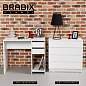 Стол письменный/компьютерный BRABIX "Scandi CD-017", 900х450х750 мм, 2 ящика, белый, 641894, ЦБ013706-1 (арт. 641894)