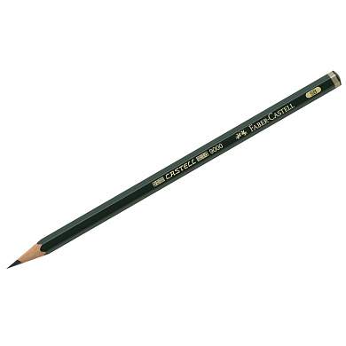 Карандаш ч/г Faber-Castell "Castell 9000" 5B, заточен. (арт. 286118)