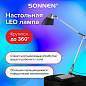 Настольная лампа-светильник SONNEN PH-104, подставка, LED, 8 Вт, металлический корпус, черный, 236690 (арт. 236690)