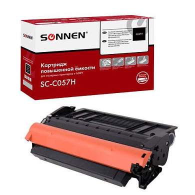 Картридж лазерный SONNEN (SC-С057H) для CANON MF443dw/446x/LBP228x/LBP226dw, ресурс 10000 стр., 364095 (арт. 364095)