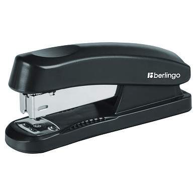 Степлер №24/6, 26/6 Berlingo "Universal" до 30л., пластиковый корпус, черный (арт. 103962)