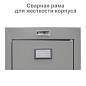 Шкаф металлический для одежды BRABIX "LK 11-40", УСИЛЕННЫЙ, 1 секция, 1830х400х500 мм, 20 кг, 291130, S230BR403102 (арт. 291130)