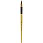 Кисть художественная синтетика Гамма "GOLD BRUSH", круглая №8, французское крепление, короткая ручка (арт. 366869)