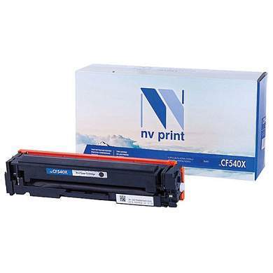 Картридж лазерный NV PRINT (NV-CF540X) для HP M254dw/M254nw/MFP M280nw/M281fdw, черный, ресурс 3200 страниц (арт. 363431)