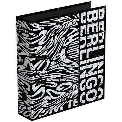 Папка-регистратор Berlingo "Monochrome", 80мм, ламинированная, с рисунком (арт. 340730)