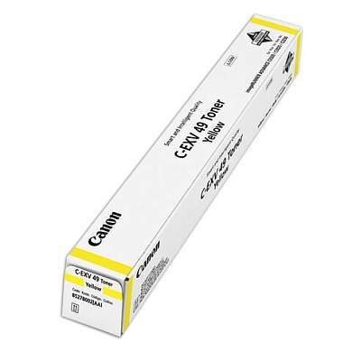 Тонер CANON (C-EXV49Y) для Canon IR C3320/C3320i/C3325i/C3330i/C3500, желтый, ресурс 19000 страниц, 8527B002 (арт. 363507)
