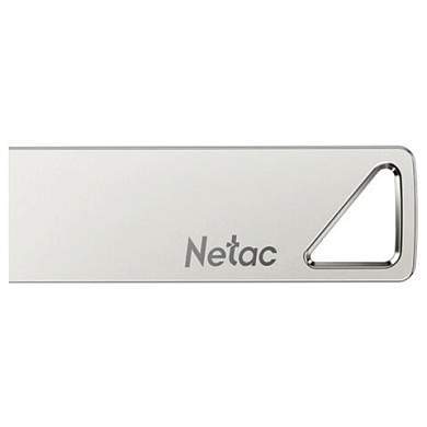 Флеш-диск 32GB NETAC U326, USB 2.0, металлический корпус, серебристый, NT03U326N-032G-20PN (арт. 513711)