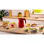 Чайник BOSCH TWK 2M164, 1,7 л, 2400 Вт, закрытый нагревательный элемент, пластик, красный (арт. 458592)