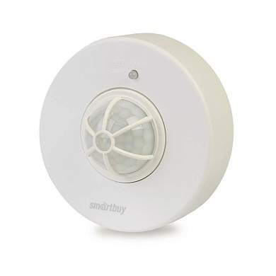 Smartbuy Инфракрасный датчик движения, потолочный 1200Вт, до 8м, IP33 (sbl-ms-024) (арт. 655009)