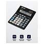 Калькулятор настольный Eleven Business Line CDB1601-BK, 16 разрядов, двойное питание, 155*205*35мм, черный (арт. 339194)