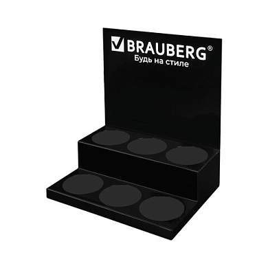 Подставка под ручки и карандаши в тубах BRAUBERG, металл, 6 отделений, 32x30x21 см, 505913 (арт. 505913)