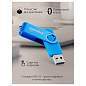Память Smart Buy "Twist" 8GB, USB 2.0 Flash Drive, синий (арт. 365498)