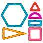 Магнитный конструктор MAGNETIC BLOCKS, 100 деталей, 2 колесные базы, карусель, BRAUBERG KIDS, 665720 (арт. 665720)