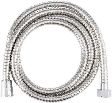 Шланг для душа 200 см, 1/2"(Имп)-1/2"(Имп), ПВХ, нерж.сталь, 105292 (арт. 851095)