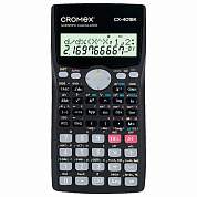Калькулятор инженерный CROMEX (КРОМЕКС) CX-401BK (155х80 мм), 401 функция, 10+2 разрядов, черный, 273833 (арт. 273833)