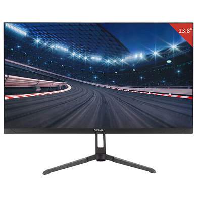 Монитор DIGMA Overdrive 24P410F 23.8" (60 см), 1920x1080 / 16:9 / IPS / 1 ms / 300 cd / HDMI / черный, DM24SG03 (арт. 355082)