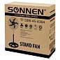 Вентилятор напольный, 3 режима, SONNEN TF-50W-45-А304, d=45 см, 50 Вт, черный, 454789, FS-45-A304 (арт. 454789)