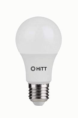 GENERAL/HiTT лампа светодиодная ЛОН A60 E27 18W(1590lm) 6500K 6K матовая 58х103 пластик/алюмин. 1010009 (арт. 841028)